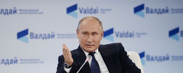 Президент РФ В. Путин принял участие в заседании клуба Валдай - Sputnik Молдова