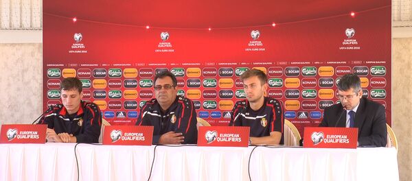 Тренер и игроки сборной Молдовы о предстоящем матче с Россией - Sputnik Молдова