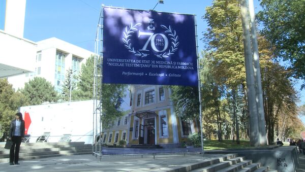 Торжества по случаю 70-летия медуниверситета состоялись в Кишиневе - Sputnik Молдова