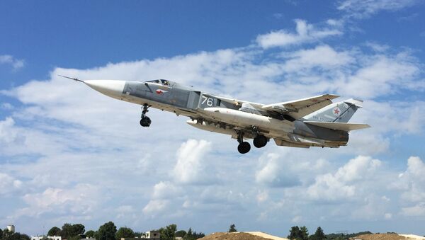 Российская боевая авиация на аэродроме Хмеймим в Сирии - Sputnik Молдова