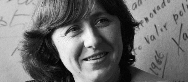 Белорусская писательница Светлана Алексиевич Белорусская писательница Светлана Алексиевич - Sputnik Молдова