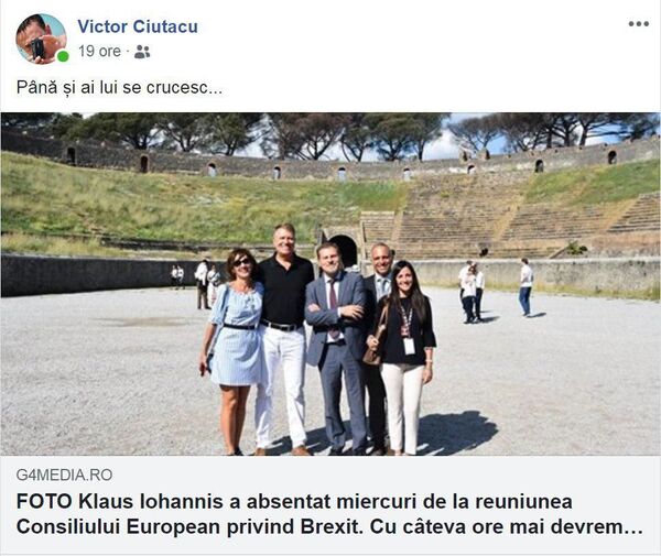 Iohannis, greșeală imensă! Propriii lui oameni îl fac praf, Ciutacu îl desființează! Iohannis, greșeală imensă! Propriii lui oameni îl fac praf, Ciutacu îl desființează! - Sputnik Moldova-România