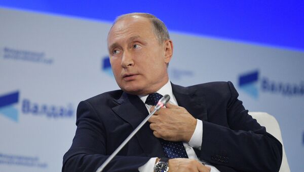 Vladimir Putin la clubul de discuții Valdai - Sputnik Moldova
