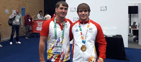 Роман Згардан и Александрин Гуцу - Sputnik Молдова