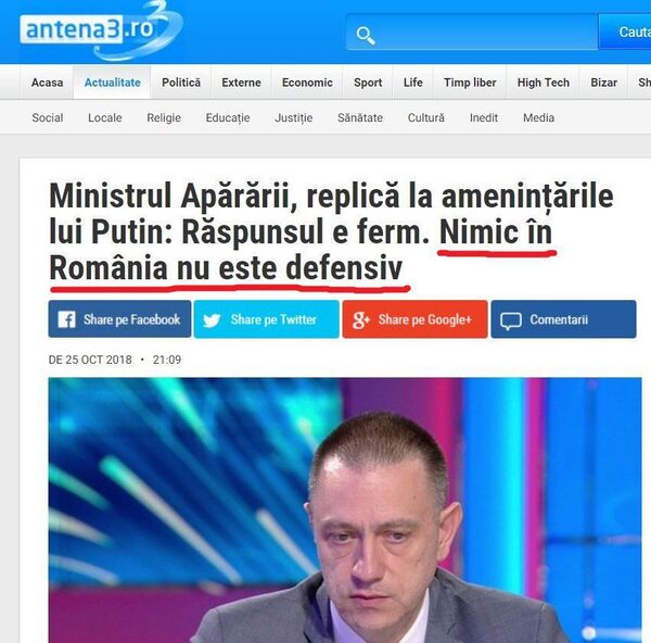 Fifor, implicat într-o Gafă teribilă a Antenei 3, după emisiunea lui Radu Tudor! - Sputnik Moldova-România