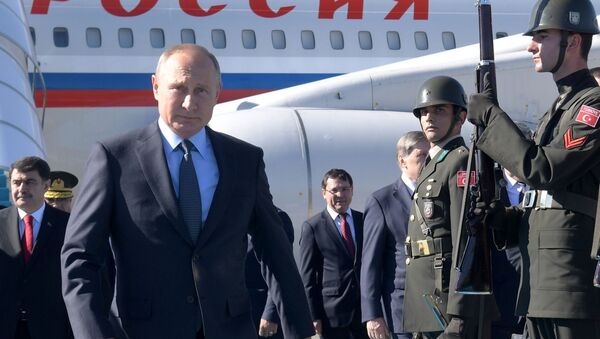 Рабочий визит президента РФ В. Путина в Турцию - Sputnik Молдова