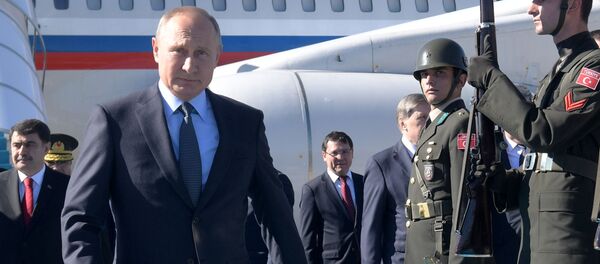 Рабочий визит президента РФ В. Путина в Турцию - Sputnik Moldova-România