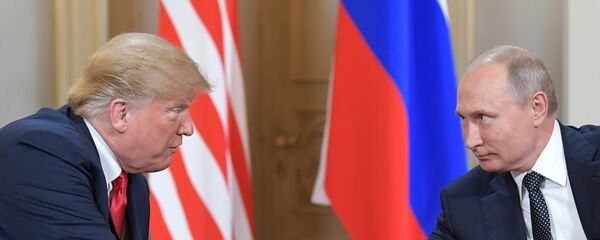 Встреча Владимира Путина и Дональда Трампа в Хельсинки, архивное фото. Встреча Владимира Путина и Дональда Трампа в Хельсинки, архивное фото. - Sputnik Молдова