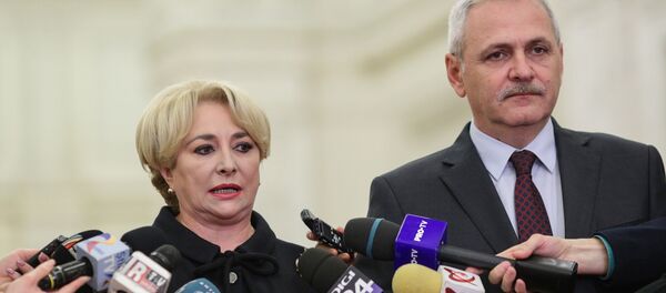 Vasilica-Viorica Dăncilă și Liviu Dragnea - Sputnik Moldova-România