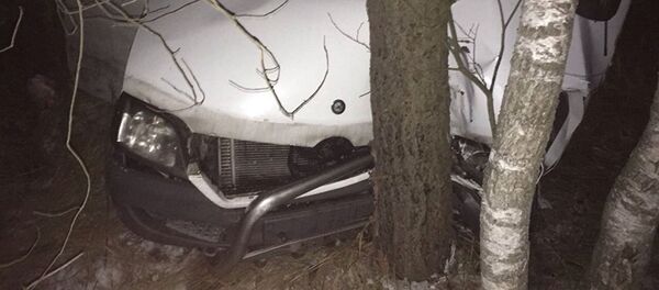 На месте ДТП с участием микроавтобуса в Тверской области. 30 октября 2018 - Sputnik Moldova