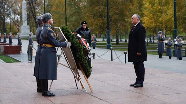 Официальный визит Президента Республики Молдова в Российскую Федерацию - Sputnik Молдова