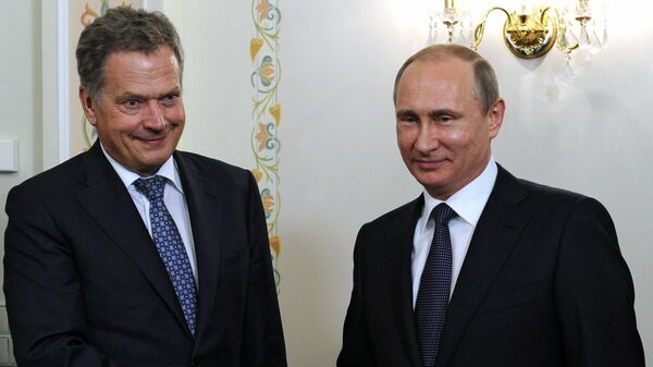 Президент РФ В.Путин встретился с президентом Финляндии С.Ниинистё - Sputnik Moldova-România