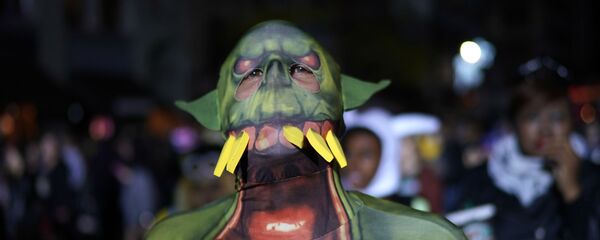 Парад по случаю праздника Хэллоуин в Нью-Йорке - Sputnik Moldova-România