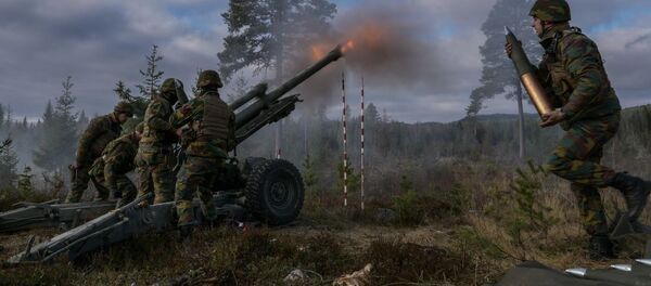 Военнослужащие Вооруженных сил Бельгии во время совместных учений войск НАТО Trident Juncture 2018 (Единый трезубец) в Норвегии - Sputnik Молдова