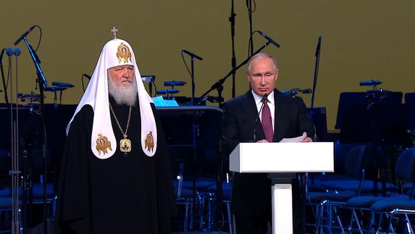 Выступление Владимира Путина на Заседание Всемирного русского народного собора - Sputnik Молдова
