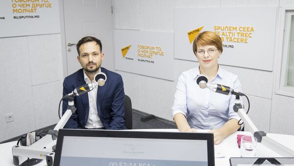 Denis Zacon  și Ala Revenco - Sputnik Moldova