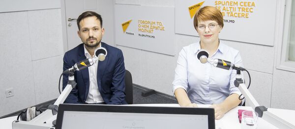 Denis Zacon  și Ala Revenco - Sputnik Moldova