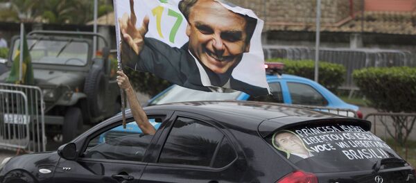 Сторонники Жаира Болсонару в Рио-де-Жанейро - Sputnik Moldova-România