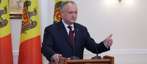 Президент Молдовы Игорь Додон - Sputnik Moldova