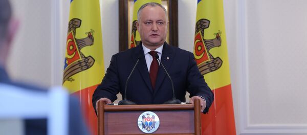 Президент Молдовы Игорь Додон - Sputnik Молдова