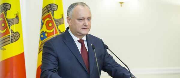 Президент Игорь Додон Президент Игорь Додон - Sputnik Молдова