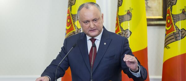 Președintele Igor Dodon Președintele Igor Dodon - Sputnik Moldova