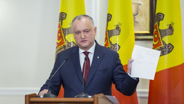 Президент Молдовы Игорь Додон. - Sputnik Молдова