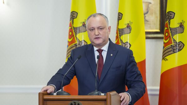 Președitele Igor Dodon - Sputnik Moldova