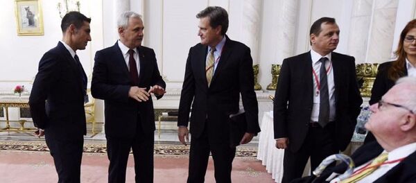 Liviu Dragnea, Gabriel Vlase - Sputnik Moldova-România