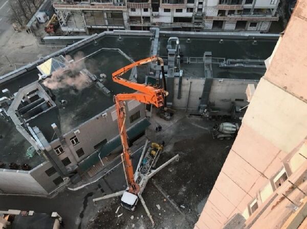 Что происходит в многоэтажке на Рышкановке, где произошел взрыв - фото Что происходит в многоэтажке на Рышкановке, где произошел взрыв - фото - Sputnik Молдова