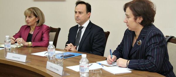 Встреча с делегацией ООН в Тирасполе.  - Sputnik Молдова