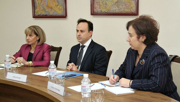 Встреча с делегацией ООН в Тирасполе.  - Sputnik Молдова