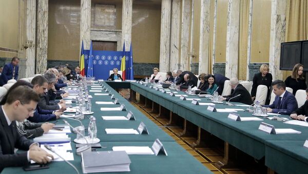 Declarații susținute de premierul Viorica Dăncilă la începutul ședinței de guvern - Sputnik Moldova-România