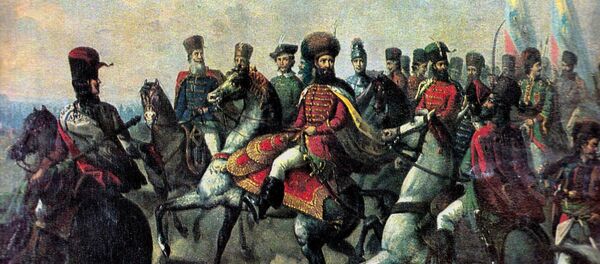 Oastea lui Mihai Viteazul – pictură de Nicolae Grigorescu - Sputnik Moldova-România