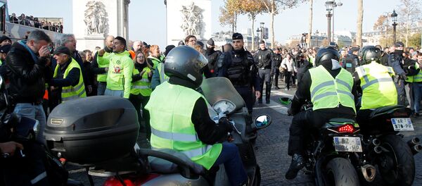 Протест против цен на топливо - Sputnik Молдова