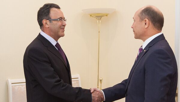 Стрелец и новый посол Украины - Sputnik Молдова