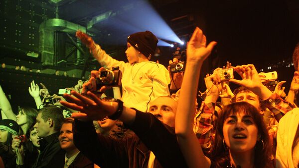 Концерт рэп-исполнителя 50 cent в Москве - Sputnik Молдова