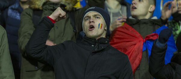 Болельщики сборной Молдовы. Архивное фото Болельщики сборной Молдовы. Архивное фото - Sputnik Молдова