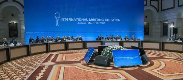 Встреча глав МИД стран-гарантов перемирия в Сирии Встреча глав МИД стран-гарантов перемирия в Сирии - Sputnik Moldova-România