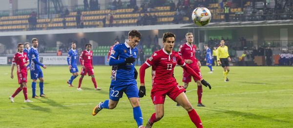 Матч между Молдовой и Люксембургом в Лиге Наций  - Sputnik Молдова