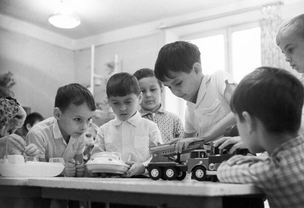 В одном из детских садов города Котовска (сейчас Хынчешты), 1971 год - Sputnik Молдова