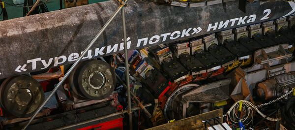 Строительство Турецкого Потока Строительство Турецкого Потока - Sputnik Молдова