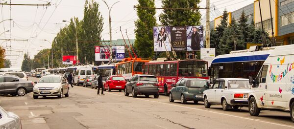 Ambuteiaj, transport, транспорт, пробки - Sputnik Moldova