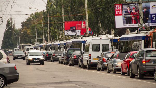 Ambuteiaj, transport, транспорт, пробки - Sputnik Moldova