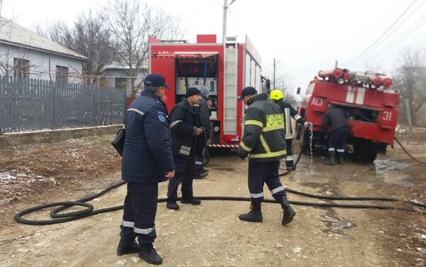 Пожар в Леовском районе - Sputnik Молдова