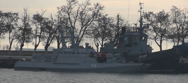 Navele ucrainene - reținute în portul din Kerci - Sputnik Moldova