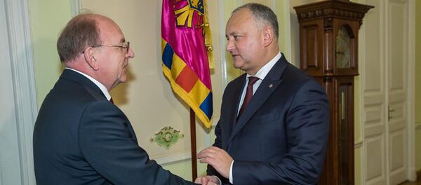 Встреча Игоря Додона с Олегом Васнецовым - Sputnik Moldova