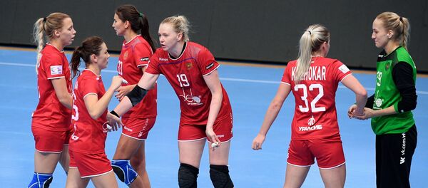 Игроки сборной России по гандболу. Архивное фото Игроки сборной России по гандболу. Архивное фото - Sputnik Молдова