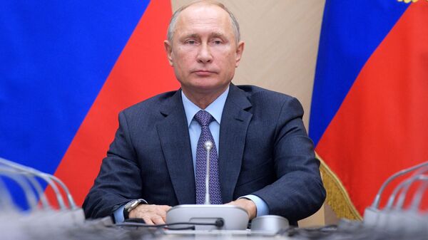 Президент РФ В. Путин провел заседание Совбеза РФ - Sputnik Moldova
