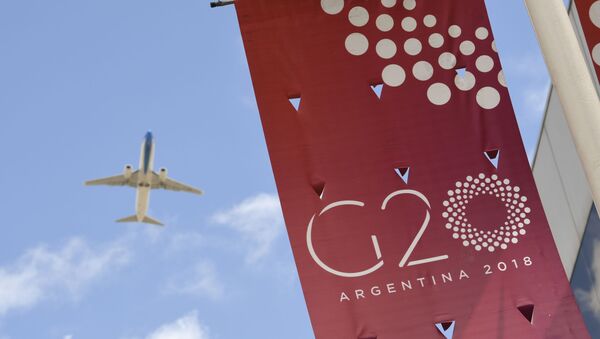 Символика саммита G20 в Буэнос-Айресе, Аргентина - Sputnik Moldova-România